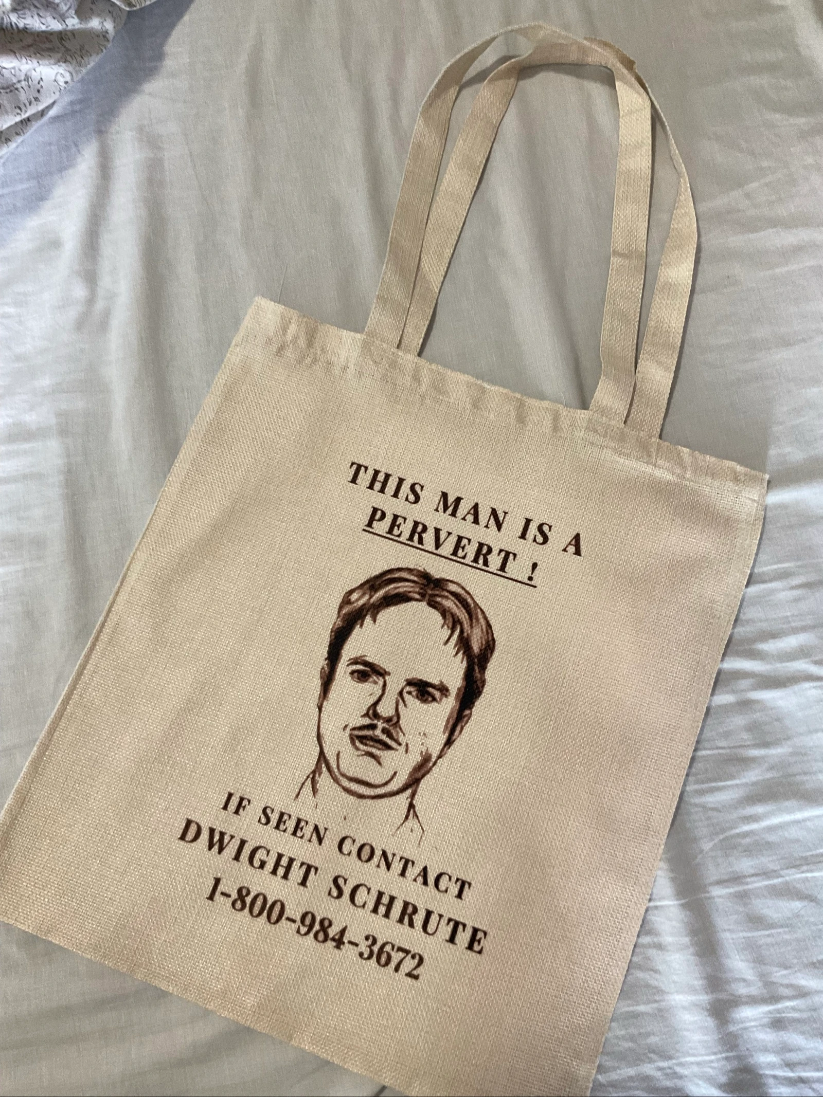 Tote bag Dwight Schrute , The office – photo 16